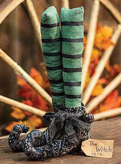 2/Set, Black Bandana Witch Boots - The Fox Decor